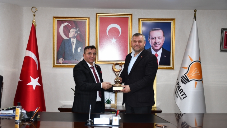 Tümkasderden Çorlu Ak Parti İlçe Başkanımız Sayın Ali İhsan ŞAHPAZ 'a Ziyaret