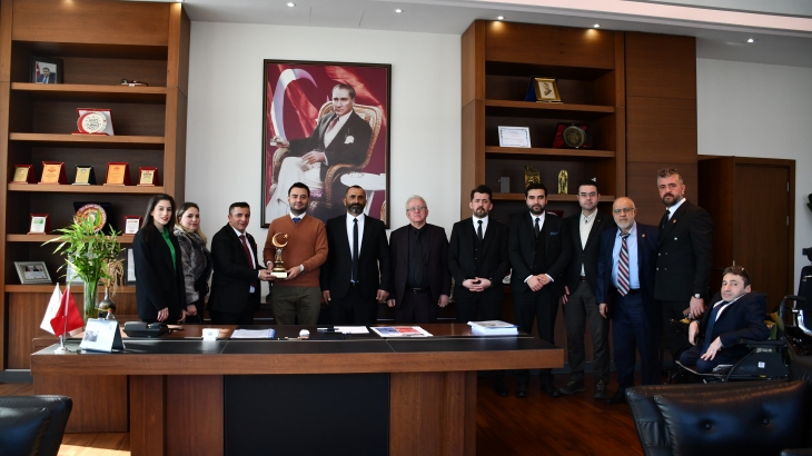 Tümkasderden Çorlu TSO Başkanına Ziyaret